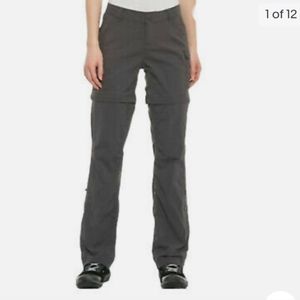 The North Face Grey Zip Off Hiking Pants